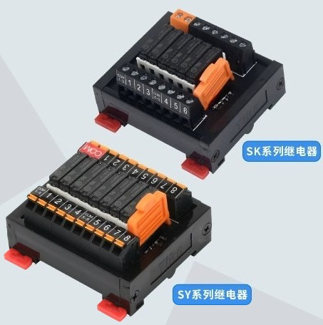 Relay Module 4 Channel - Módulo de Relé SK/SY Amplificador PLC