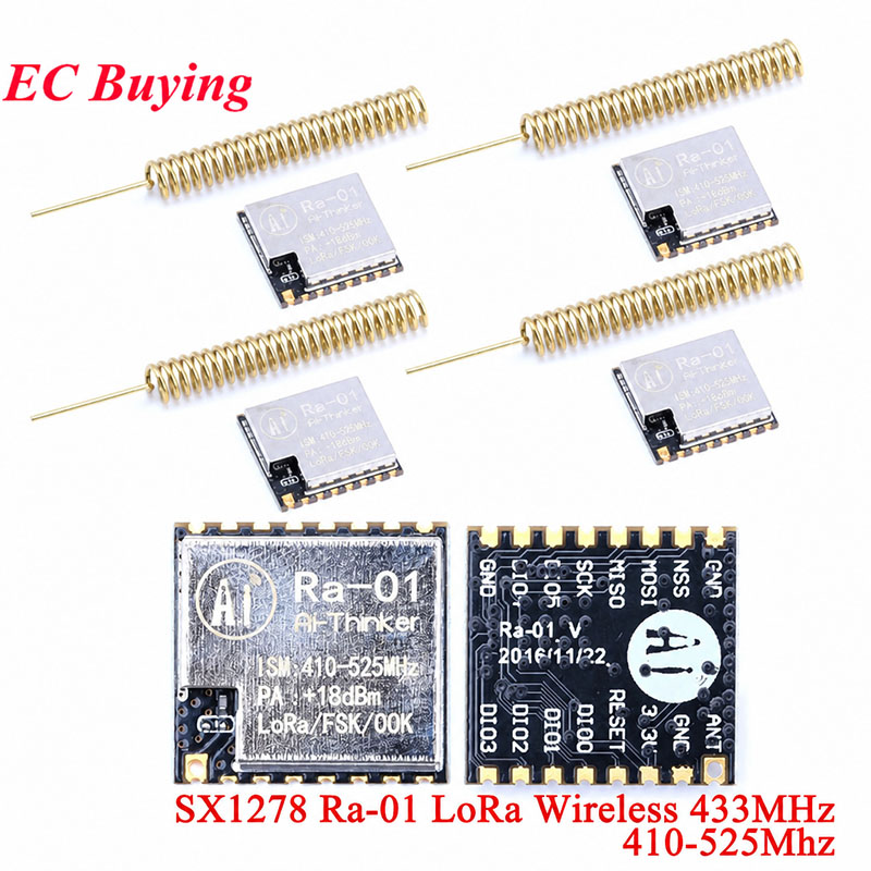 Lora Sx1278 - 1-10 pces Ra-01 sx1278 lora módulo