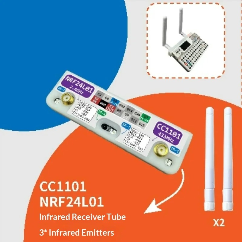 Nrf24L01 - Módulo RF 3 em 1 M5Stack
