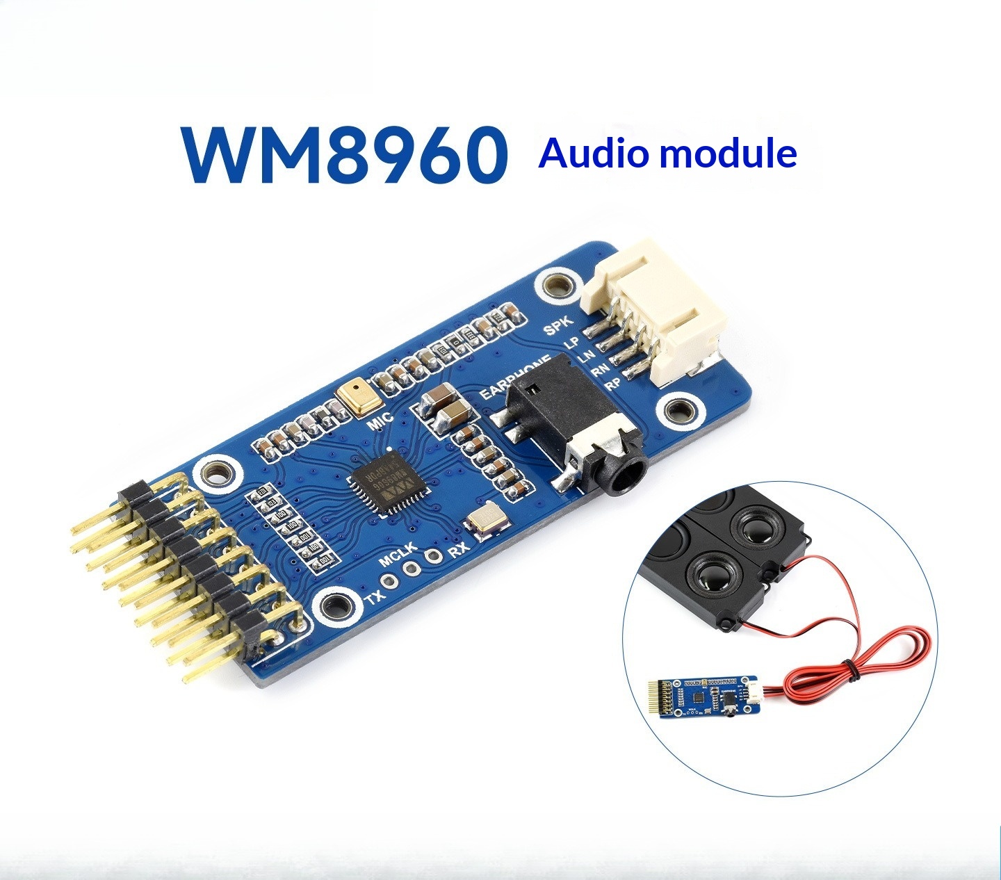 Microphone Module - Módulo de Codec de Áudio Estéreo