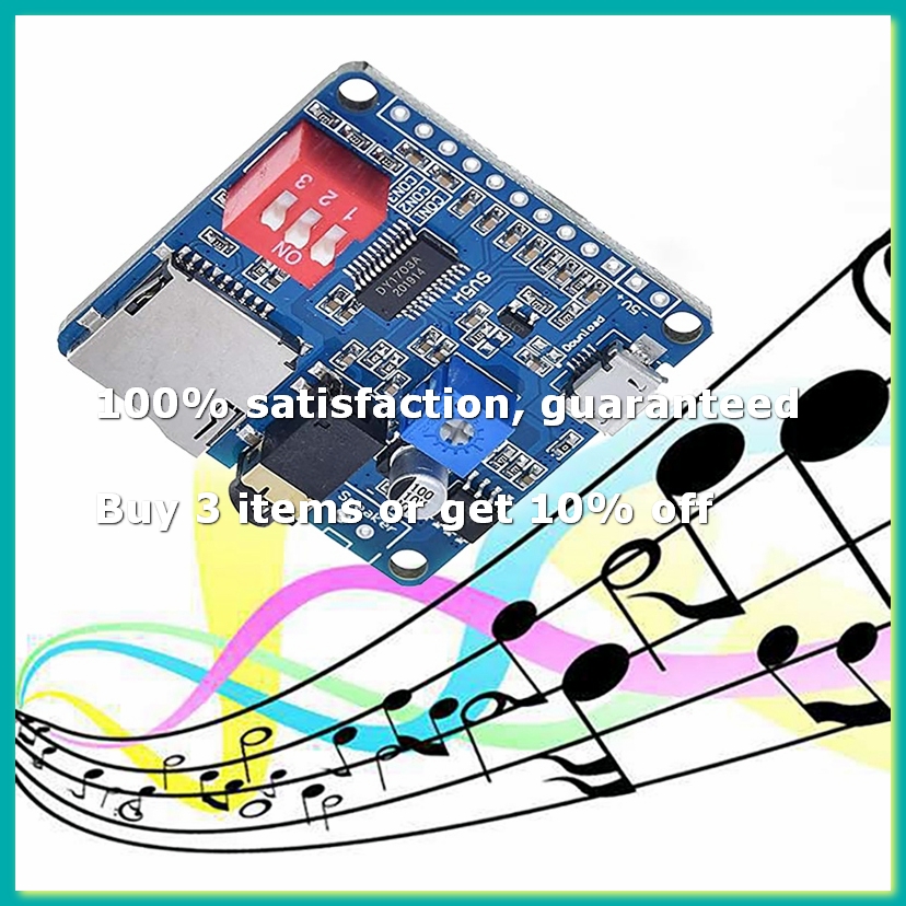 Sd Card Module - Módulo de Reprodução de Voz DY-SV5W