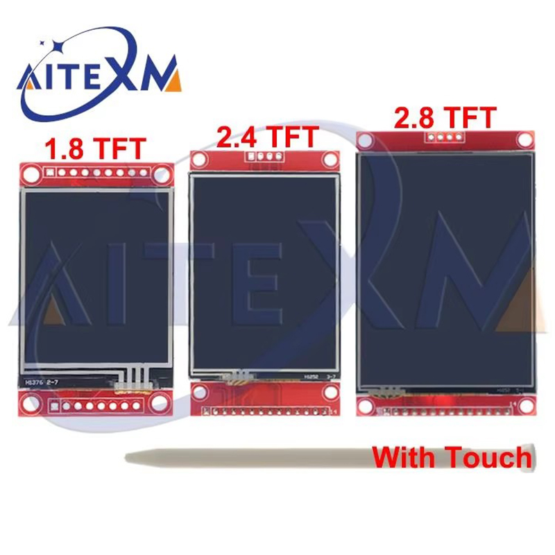 Tft Display 2.4 - Display serial spi com toque 1.8