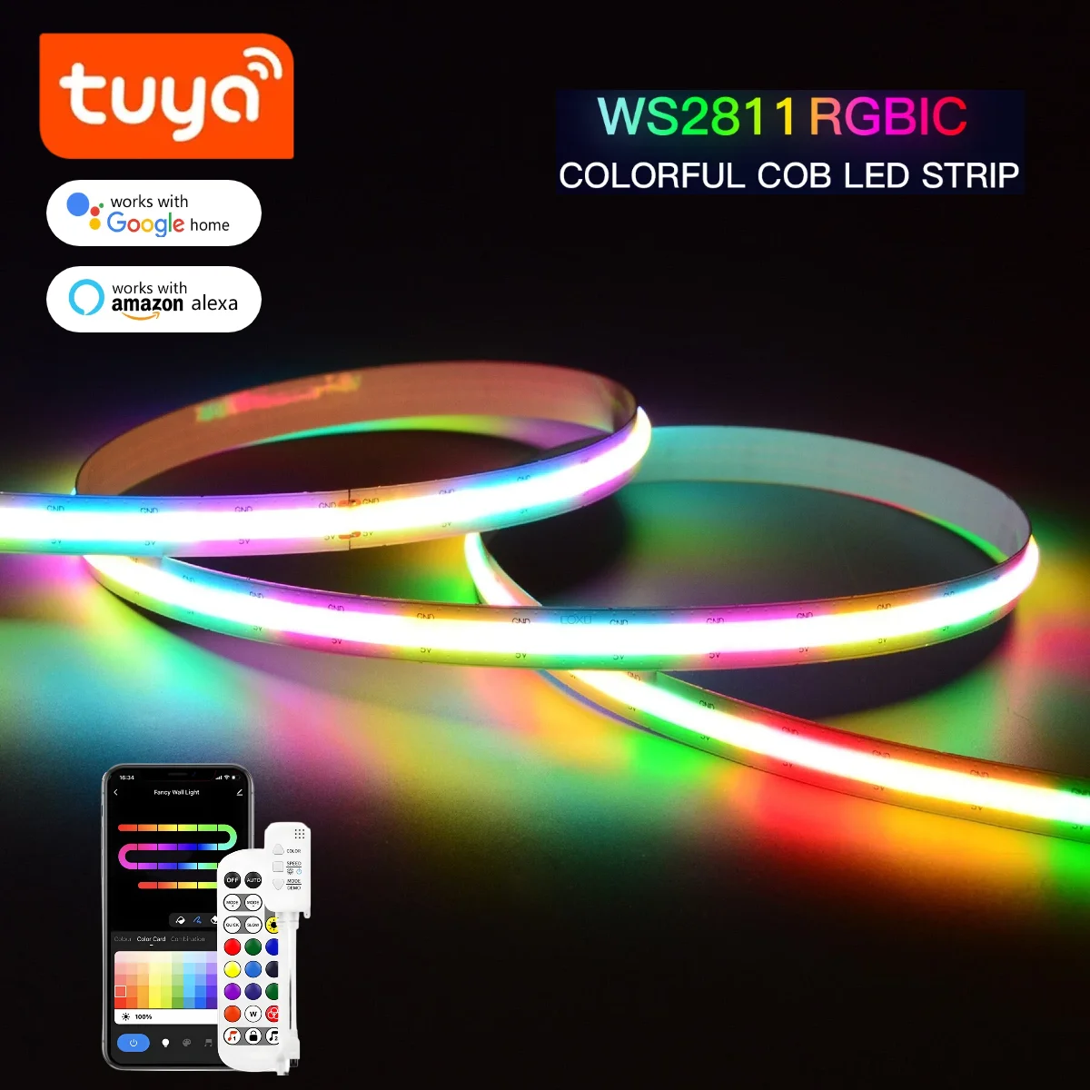 Ws2812B Strip 5V - Inteligente tuya ws2811 rgb ic dreamcolor