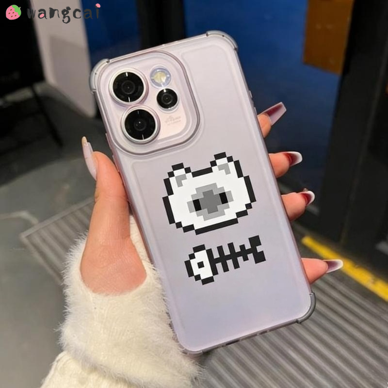 Neopixel - Capa de Telefone Cartoon Pixel Cat