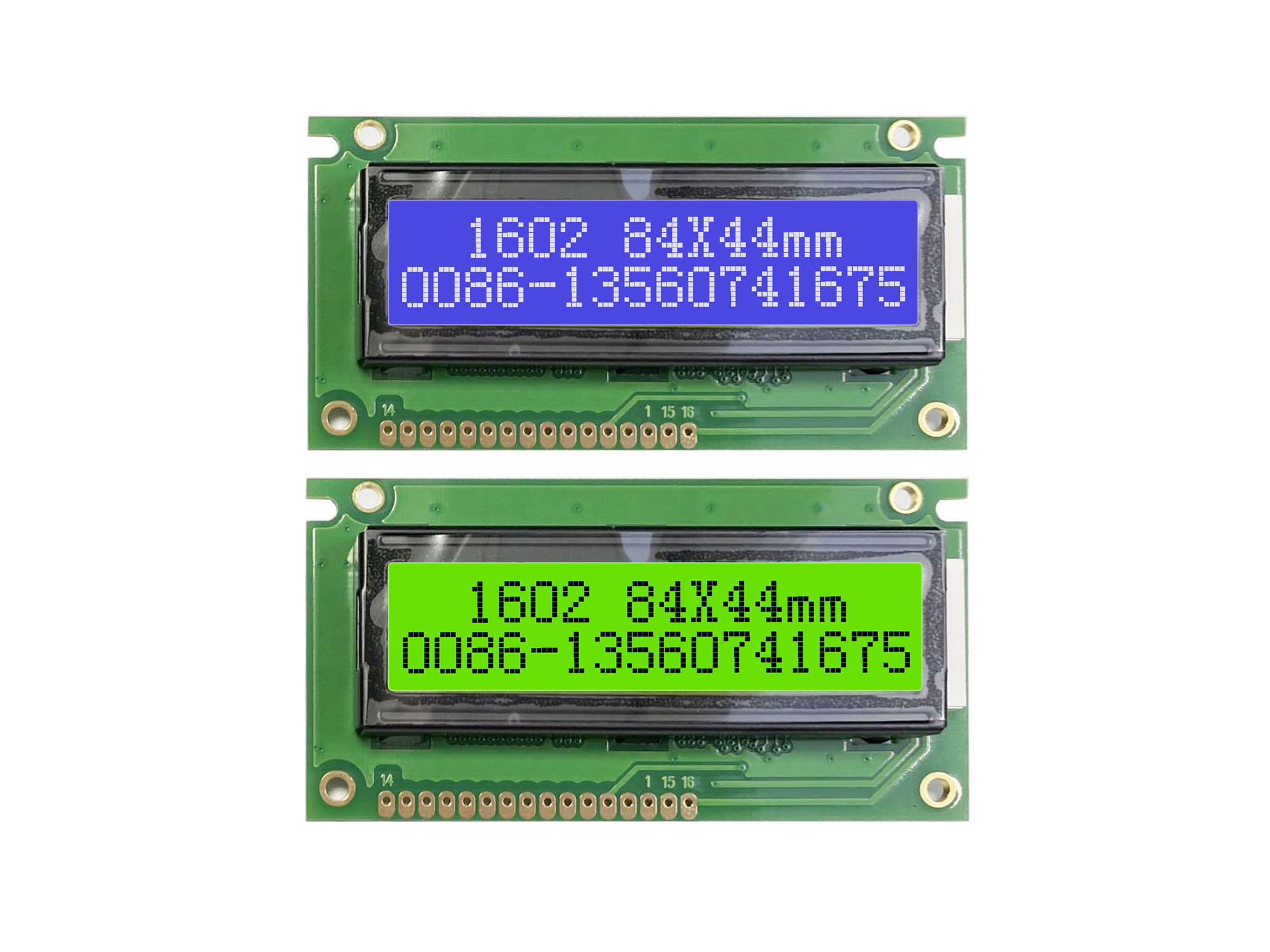 Lcd 1602 - Módulo de exibição LCD 1602 16X2