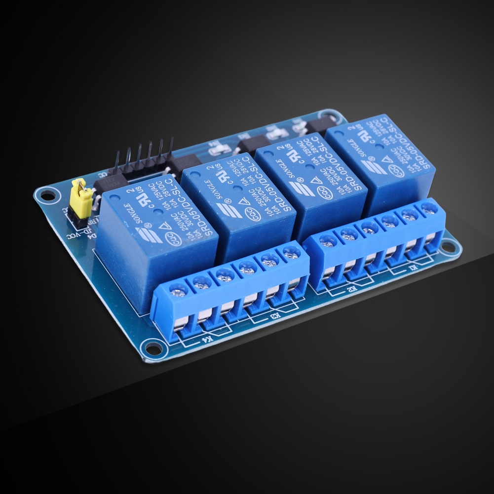 Placa de Relé de 4 Canais 5V 1 - Relay Module 4 Channel avaliação e preço