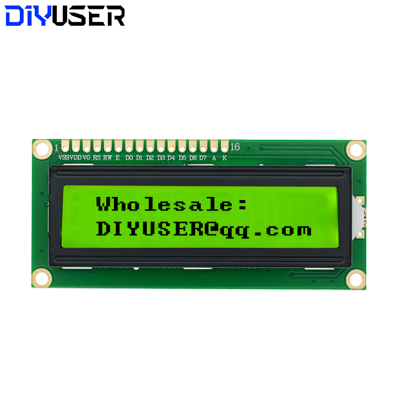 Módulo LCD1602 1602 com Tela A - Lcd 1602 avaliação e preço