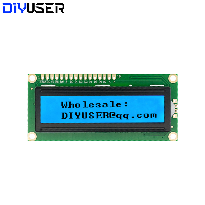 Módulo LCD1602 1602 com Tela A - Lcd 1602 avaliação e preço