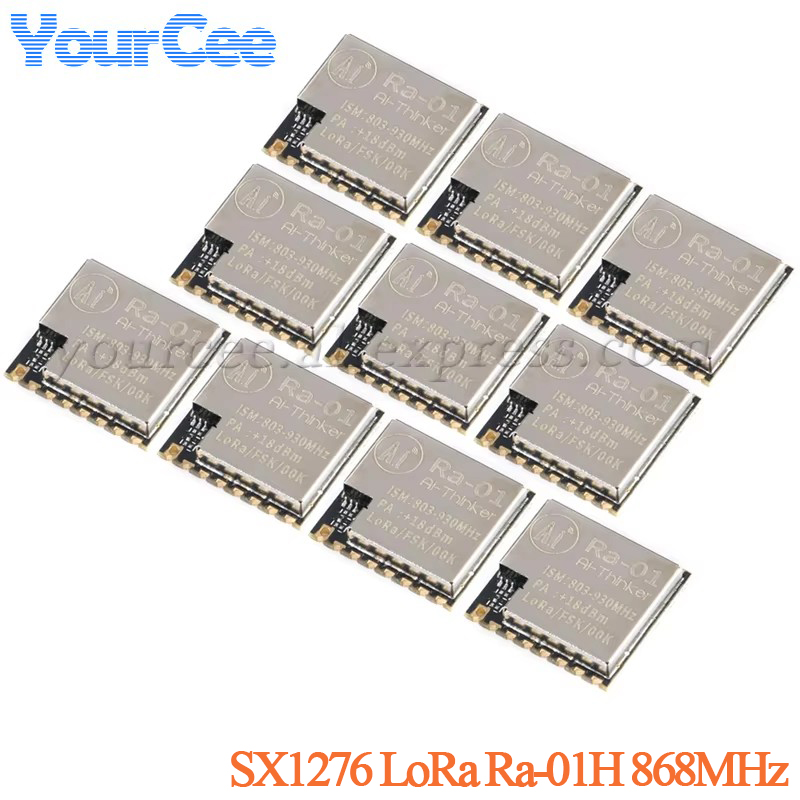 10pcs/1pc SX1276 LoRa Ra-01H 8 - Lora Rfm95 avaliação e preço