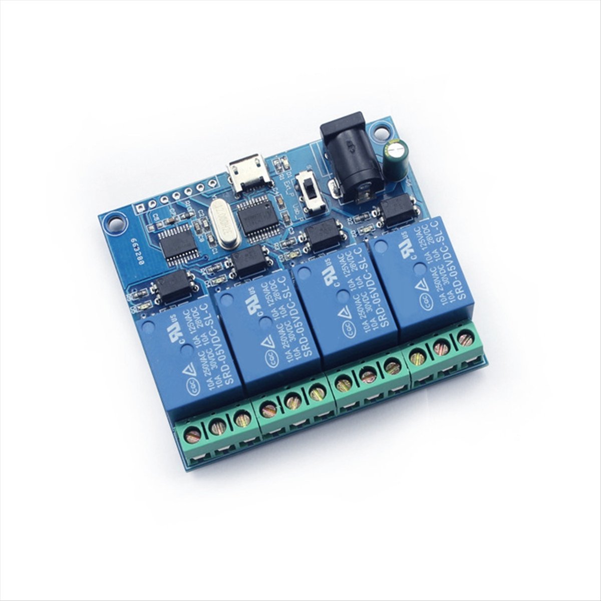 Módulo de Relé USB de 4 Canais - Relay Module 4 Channel avaliação e preço