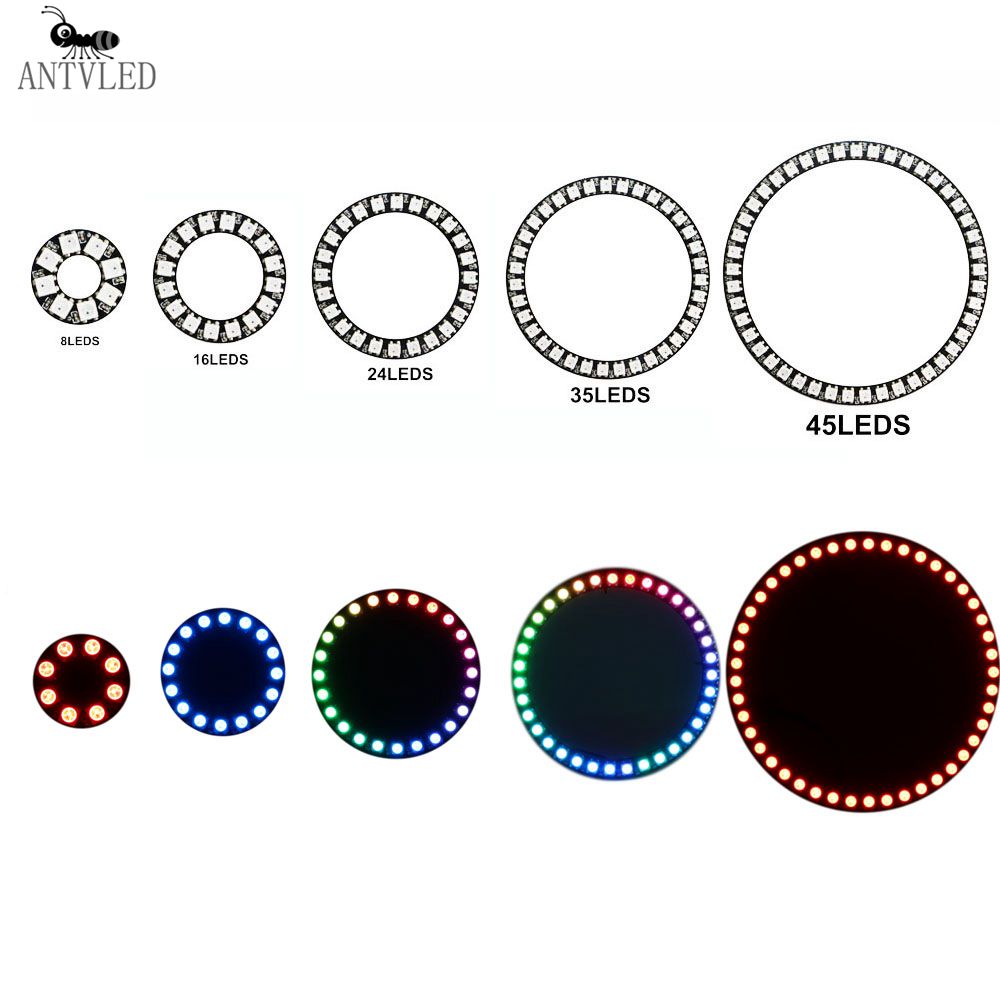 Anel de LED WS2812b Endereçáve - Ws2812B Strip 5V avaliação e preço