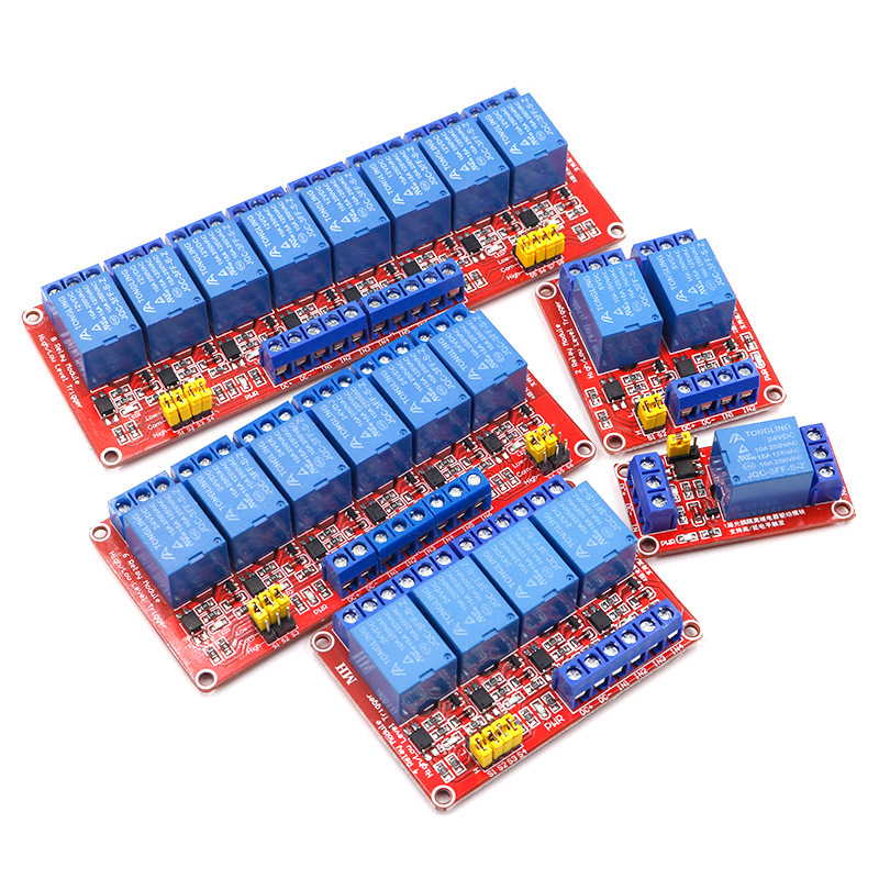 Módulo de Relé de 1/2/4/8 cana - Relay Module 4 Channel avaliação e preço
