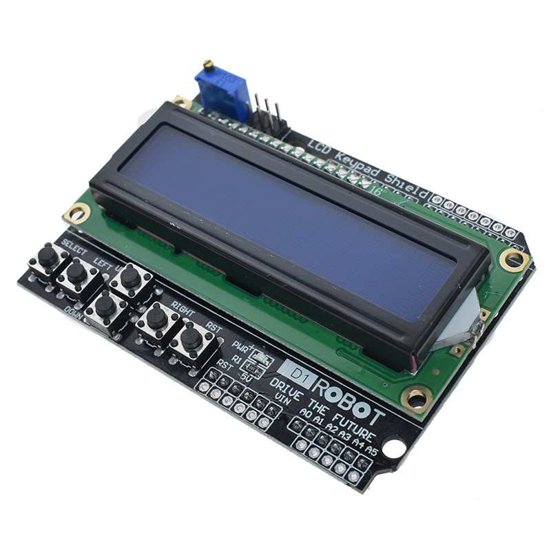 1 peça escudo de teclado lcd l - Lcd 1602 avaliação e preço