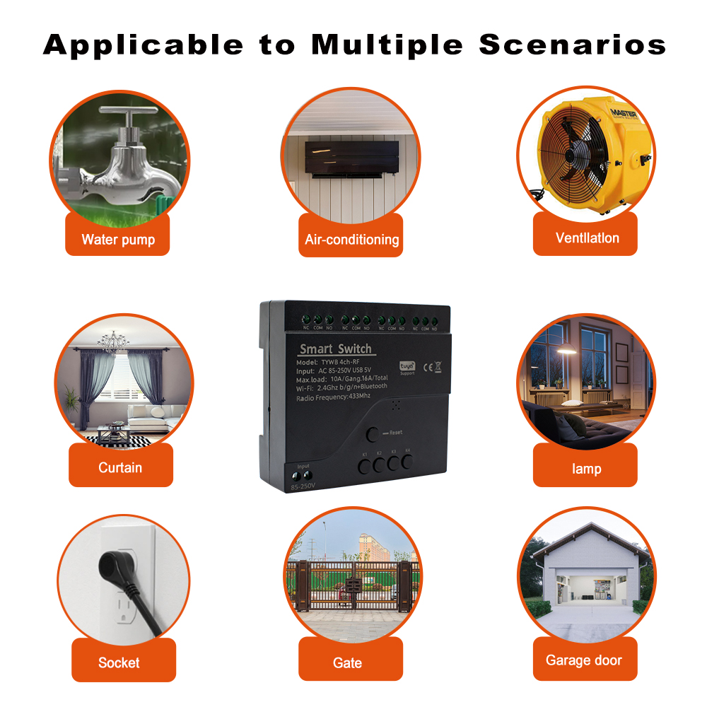 Módulo de interruptor wi-fi in - Relay Module 4 Channel avaliação e preço