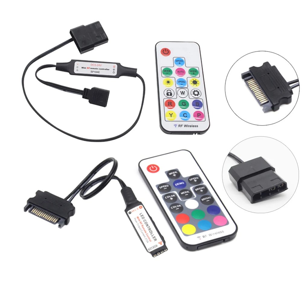 Controlador sata molex rgb 5v  - Ws2812B Strip 5V avaliação e preço