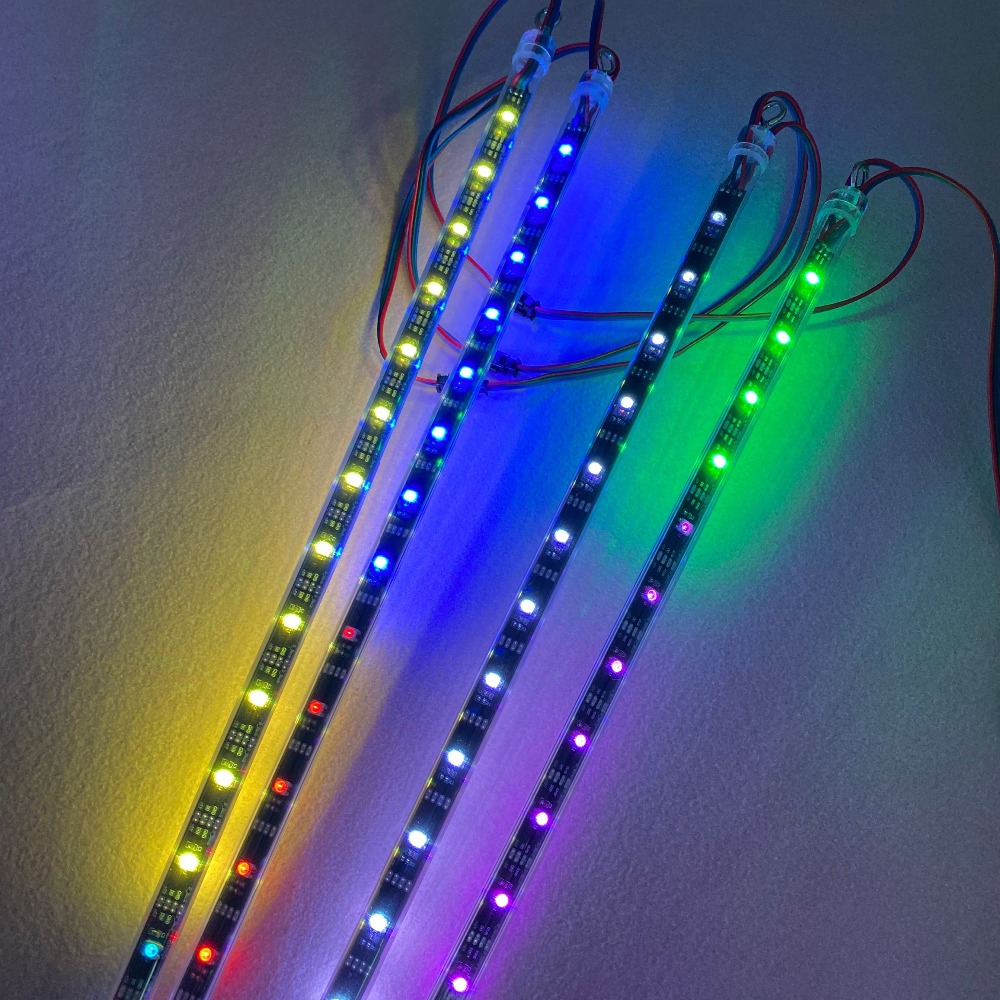 DC5V WS2812B 64leds/M tubos de - Ws2812B avaliação e preço
