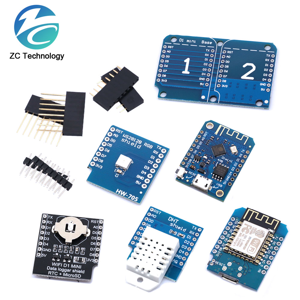 D1 mini esp8266 ESP-12F ch340g - Dht22 avaliação e preço