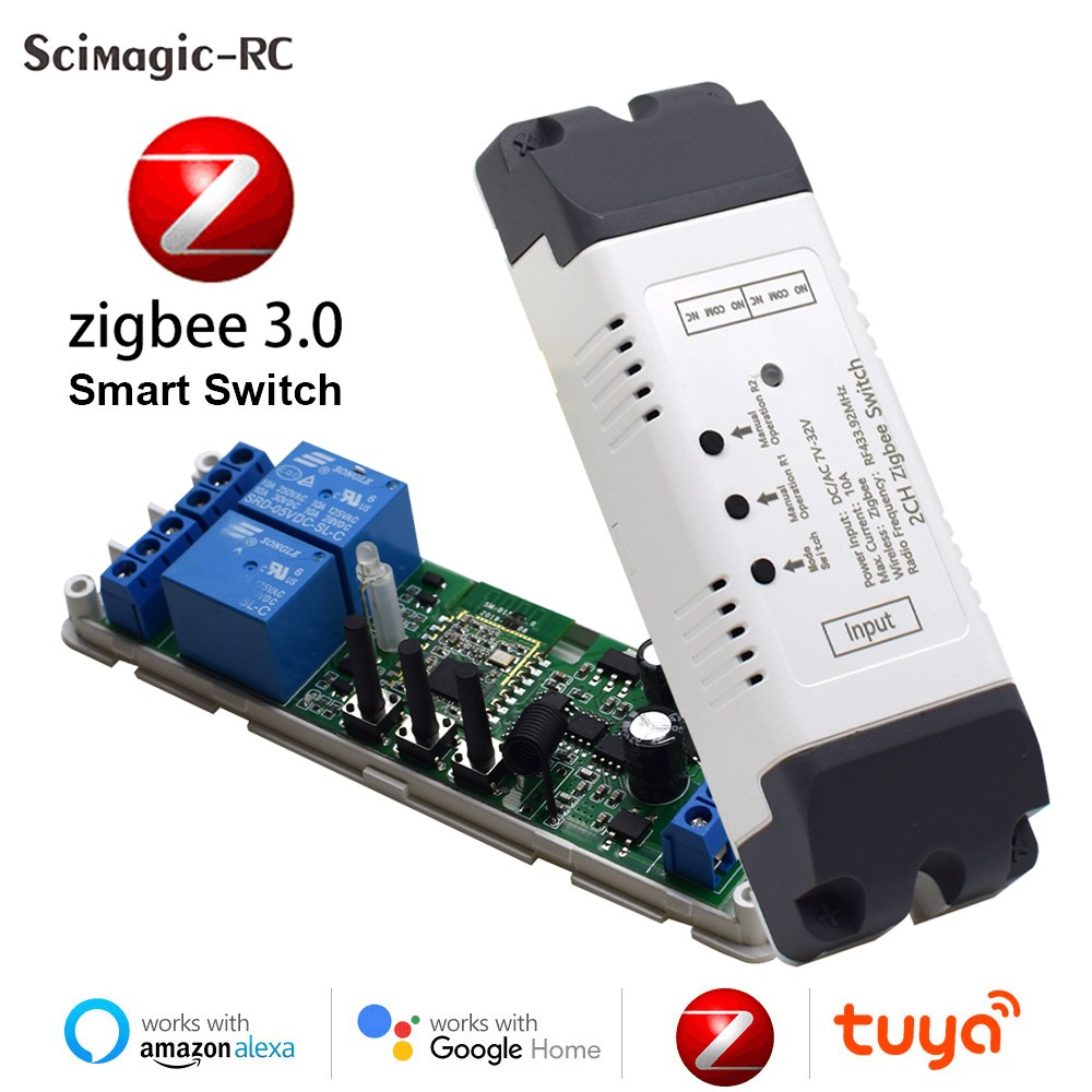 Tuya zigbee controle remoto in - Relay Module 4 Channel avaliação e preço