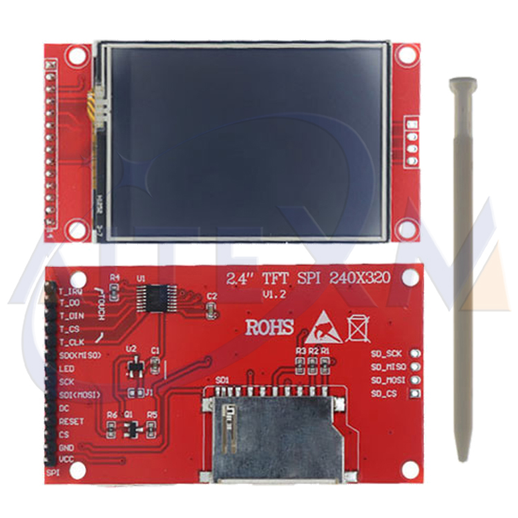 Display serial spi com toque 1 - Tft Display 2.4 avaliação e preço