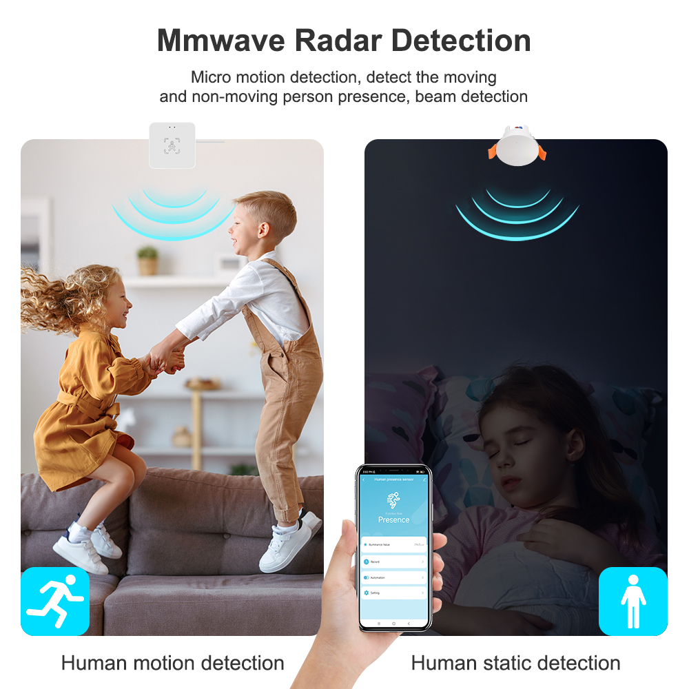 ZigBee MmWave Radar Sensor de  - Pir Motion Sensor avaliação e preço