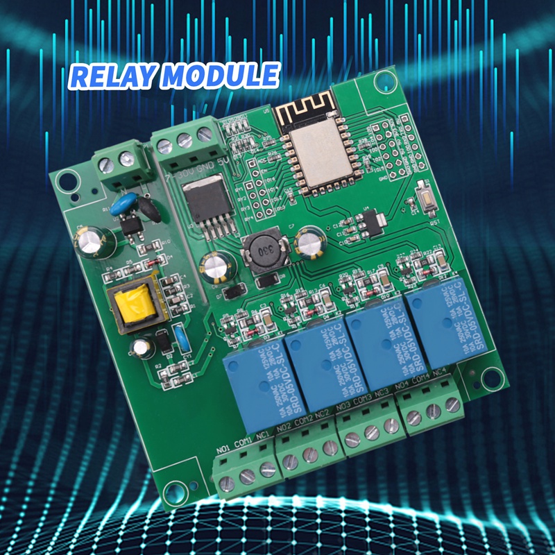 Módulo de Relé Sem Fio ESP8266 - Relay Module 4 Channel avaliação e preço