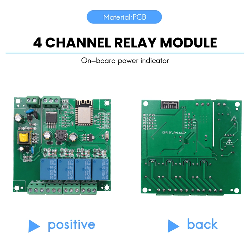 Módulo de Relé Sem Fio ESP8266 - Relay Module 4 Channel avaliação e preço