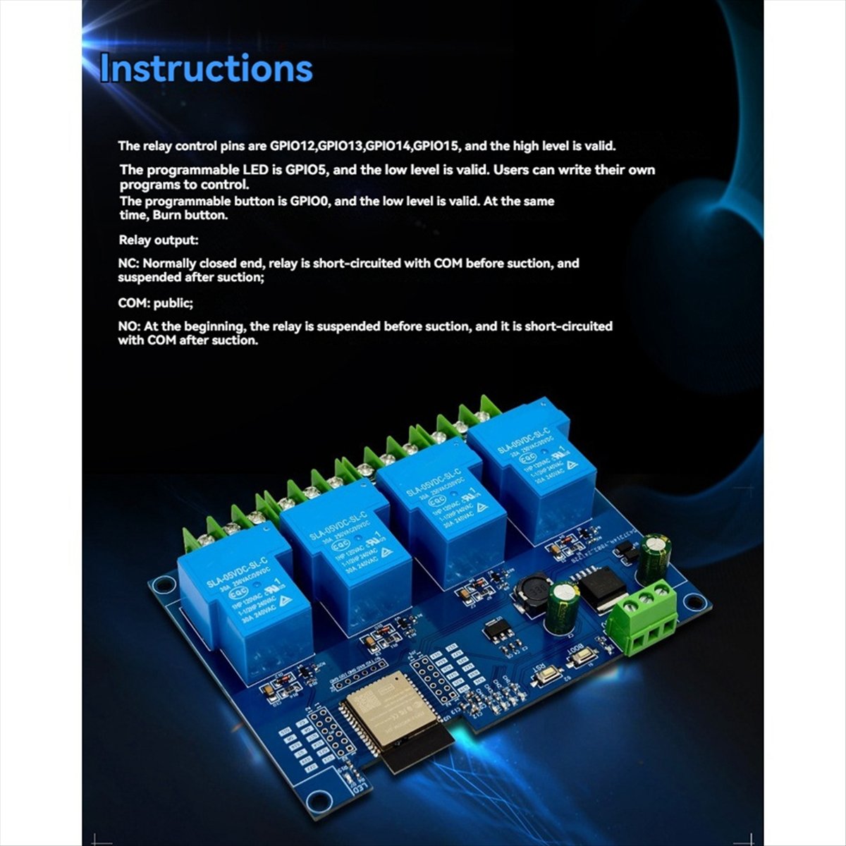 Módulo de Relé HDL de 4 Canais - Relay Module 4 Channel avaliação e preço