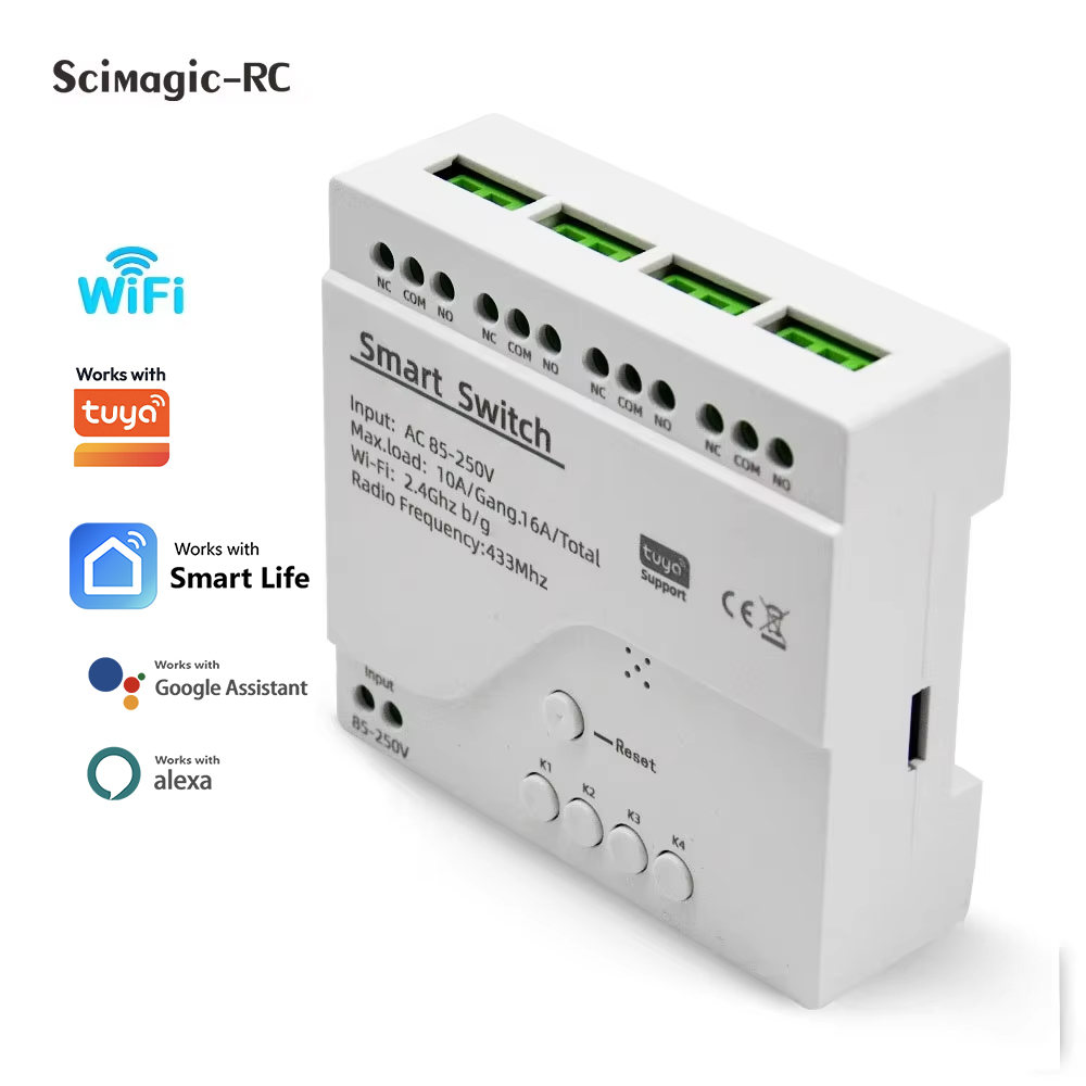Módulo de Relé Inteligente 4 C - Relay Module 4 Channel avaliação e preço