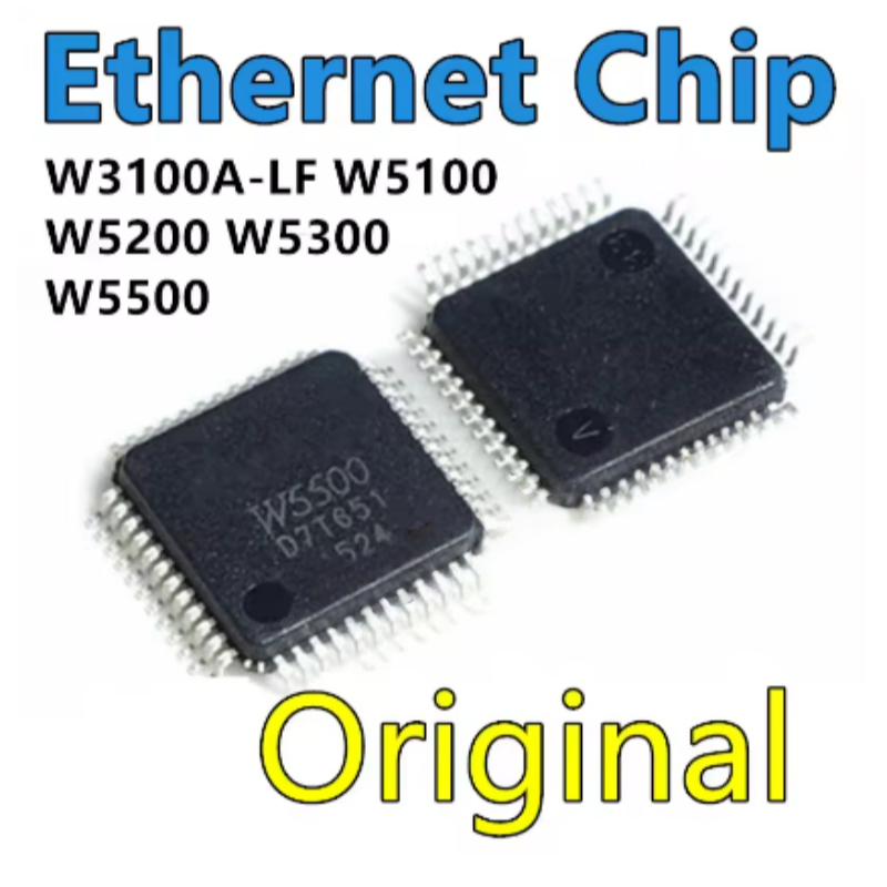 Chip IC W3100A-LF W5100 W5200  - Ethernet W5500 avaliação e preço
